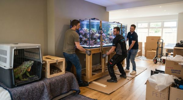 Top conseils pour déménager en toute sécurité avec un aquarium XXL et des animaux exotiques